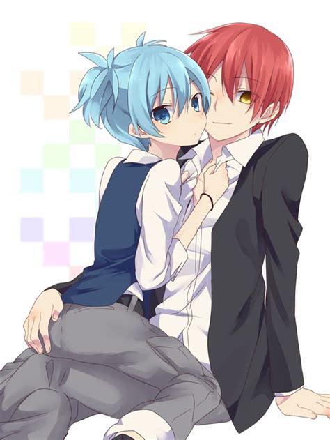 karma y nagisa|karma x nagisa .